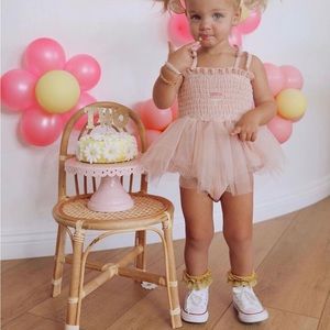 Beachy Mums Children’s Rattan Rainbow Chair